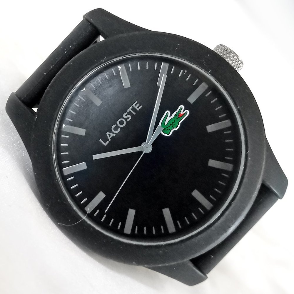 Lacoste Watch Black Rubber LC.79.1.47.2550 42mm